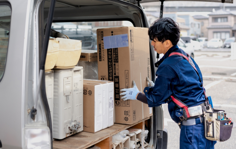 配送している業者